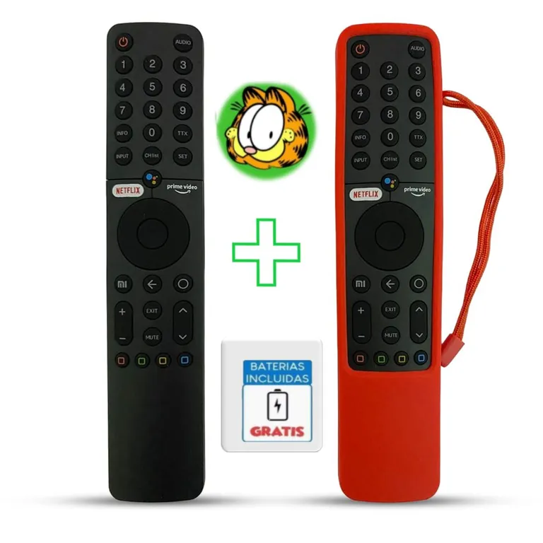 Control remoto Para Xiaomi MI TV Modelo XMRM-19 Funda Roja