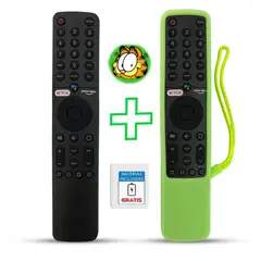 GENERICO - Control Remoto para Xiaomi MI TV Modelo XMRM-19 Funda Verde