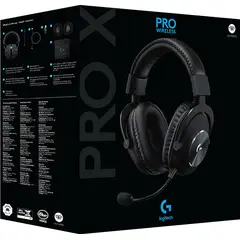 LOGITECH - AUDIFONO CMICROF G PRO X LIGHTSPEED WIRELESS BLACK