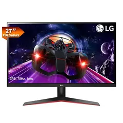 LG - Monitor 27MP60G 27 1ms Full HD IPS HDMI VGA DP