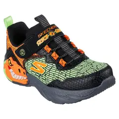 SKECHERS - Zapatillas urbanas dino-lights 400615L-BKOR - negro_.