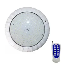 GENERICO - REFLECTOR LED PARA PISCINA ADOSABLE CON CONTROL REMOTO 12V- 18 WATT