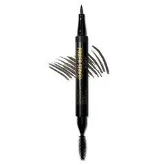 AVON - Delineador Dual para Cejas Deep Brown Power Stay