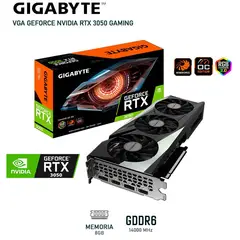 NVIDIA - Tarjeta de video GeForce RTX 3050 WINDFORCE OC, 8GB,GDDR6