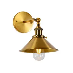 MMDH - Lámpara de pared led de la sala de estar de color bronce pea214 oro