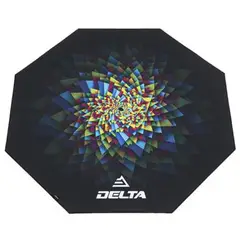 DECORPLAS - Protector De Piso En Alfombra Delta Gamer Para Sillas Color Blue