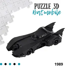 SHEEPBUSTER - Rompecabezas Armable 3D Batmobile para Niños y Adultos