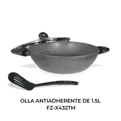 FINEZZA - OLLA ANTIADHERENTE DE GRANITO DE 15L FZ-X432TM