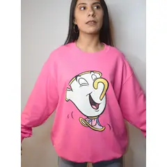 GENERICO - Polera Oversize Chicle Chip ADS comfy