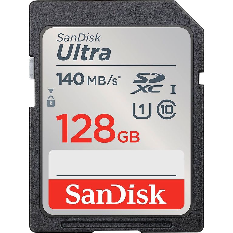 Memoria 128GB Ultra SDXC UHS-I 140 MB/s FHD SDSDUNB-128G-GN6IN