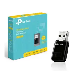 TP LINK - Mini Wifi Adaptador Usb 300mbps Adaptador Pc Mac 24ghz