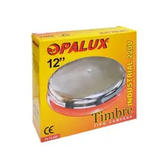 OPALUX - Timbre Industrial de Metal 12″ 7212220