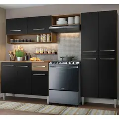 MADESA - Mueble de Cocina Integral Emilly Pop 229 cm