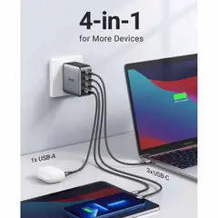 UGREEN - CARGADOR GAN FAST 100W 4 PUERTOS CD226 40737