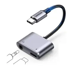 UGREEN - Adaptador de cargador y auriculares USB C a 35mm