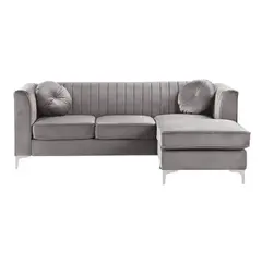 GENERICO - Seccional Lass Gris claro FormasHome