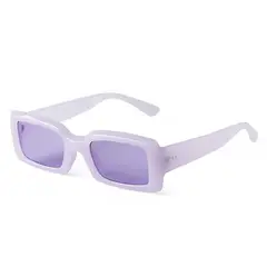 LA TIENDA 88 JOYAS Y ACCESORIOS - La Tienda 88 - Lentes De Sol Unisex Retro Rectangular - Lila