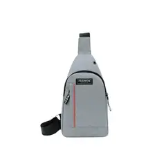 GENERICO - Pechera Mochila Morral de Hombre Morral de Accesorios Gris