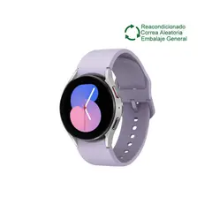SAMSUNG - Galaxy Watch 5 40mm BT Plata Reacondicionado(NO NUEVO)