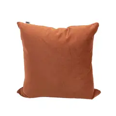 PILLOW & MIST - Funda de cojín Terracota Velvet 45 x 45 cm