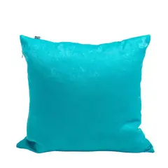 PILLOW & MIST - Funda de cojín Turqoise Velvet 45 x 45 cm