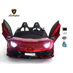 LAMBORGHINI - Auto a Batería Aventador Licenciado Rojo