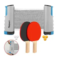 GENERICO - Raqueta De Ping Pong Malla Estuche Raquetas