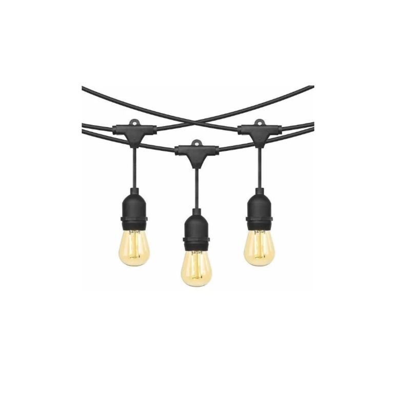 Luces guirnalda 20 bombillas 10 metros led vintage focos