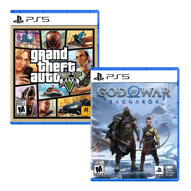 Grand Theft Auto V - God of War Ragnarok PS5