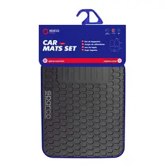 SPARCO - Piso Alfombra Auto Camioneta Spf500bl