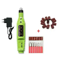 GENERICO - Pulidor de uñas eléctrico de manicure + 10 lijas de regalo