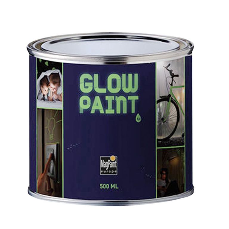 Pintura Fosforescente GlowPaint 500ml Transparente