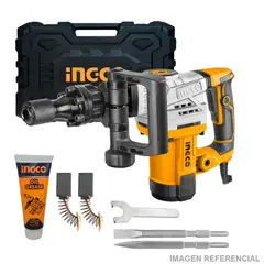 INGCO TOOLS - Martillo Demoledor Hex 17mm Ingco PDB130018 20J 1300W 7Kg