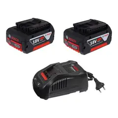 BOSCH - Kit Batería 18V 4.0 Ah + Cargador GAL 1880 CV 1600.A01.5TC-000