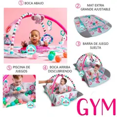 IDEAL - Gimnasio Musical 5 en 1 multifunción G Y M R