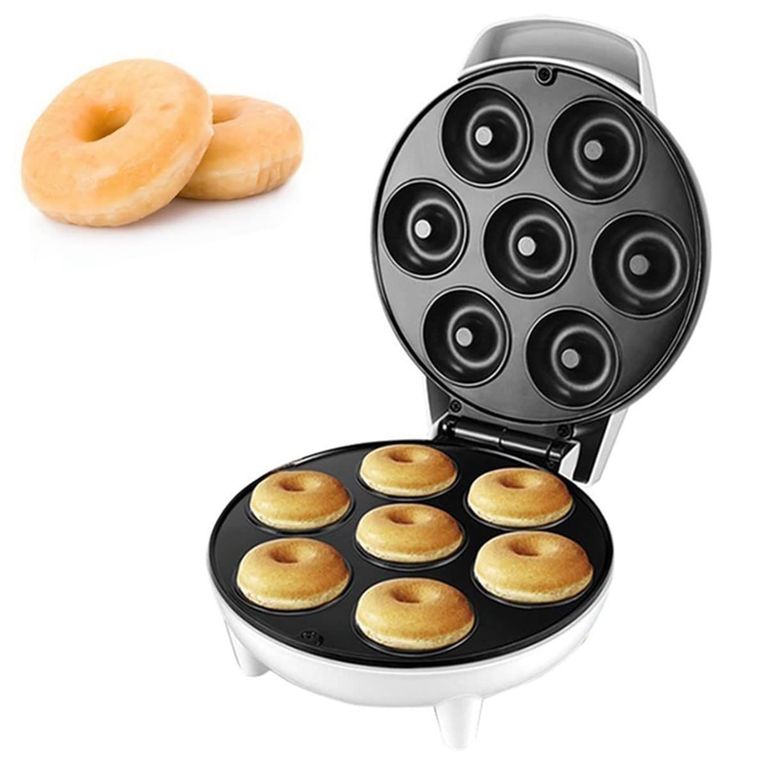 Horno Practico Electrico para hacer Rosquillas Donas hasta 7 a la Vez