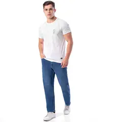 PIONIER - Pantalon Clasico Denim Stretch Gotze R. Hombre