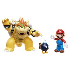 NINTENDO - Diorama Set Super Mario Bros vs Bowser