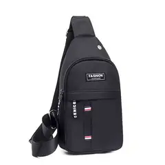 GENERICO - Mochila Morral Bandolera Riñonera Cruzado Juvenil Antirrobo Con USB