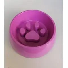 GENERICO - Plato Anti ansiedad de Melamine Para Perro o Gato - Rosado