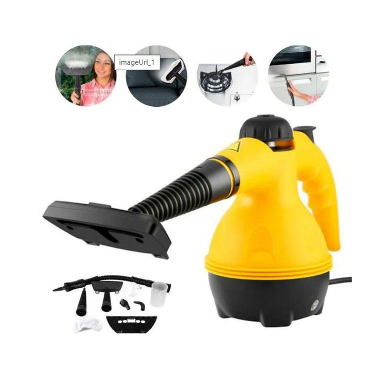 Limpiador a Vapor 4 en 1 Multiuso (Hogar, Autos, Pisos)