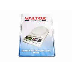 VALTOX - Balanza gramera digital lcd cocina reposteria 1gr a 7kg