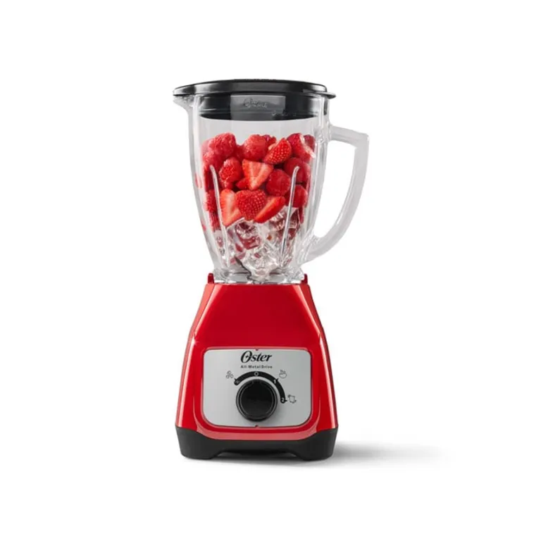 LICUADORA  ROJA VASO DE VIDRIO BLSTKAG RRD 053