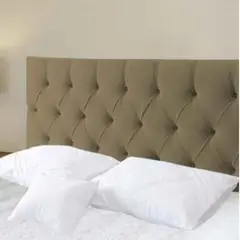 GENERICO - Cabecera Box Weymi Capitoné King - Marrón