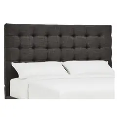 GENERICO - Cabecera Box Weymi Lineal King - Plomo Oscuro