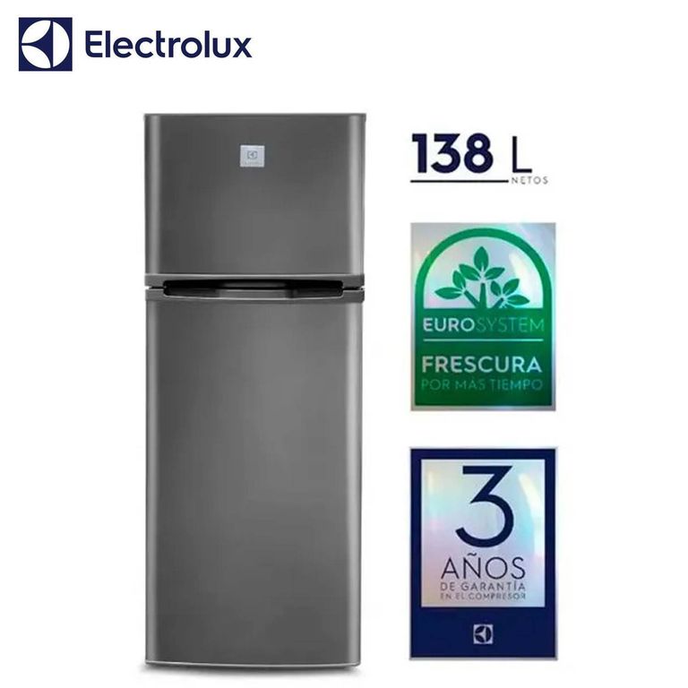 Refrigeradora ERT18G2HNI Eurofrio 138 Litros Silver