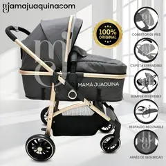 BABY - Coche Moisés Travel System «CARRI DELUXE» Black