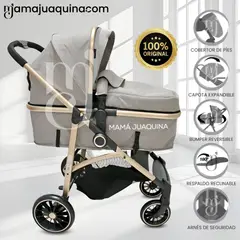 EBABY - Coche Cuna Moisés de Lujo «CARRI DELUXE» Beige