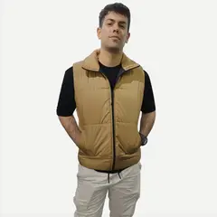 DM DEXMEN - Chaleco Dexmen urban Puffer Dorado