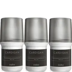 ESIKA - Pack x3 CARDIGAN desodorante roll on de 50ml